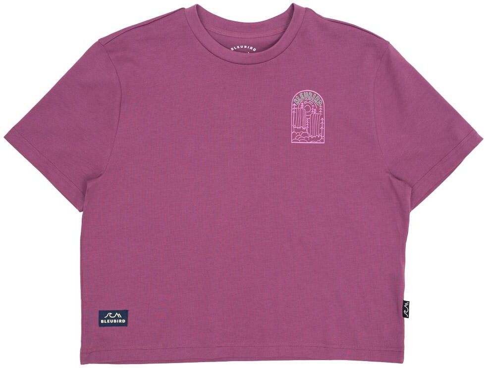 Bleubird  - Cascade Cropped Berry - XS - Tee-shirt