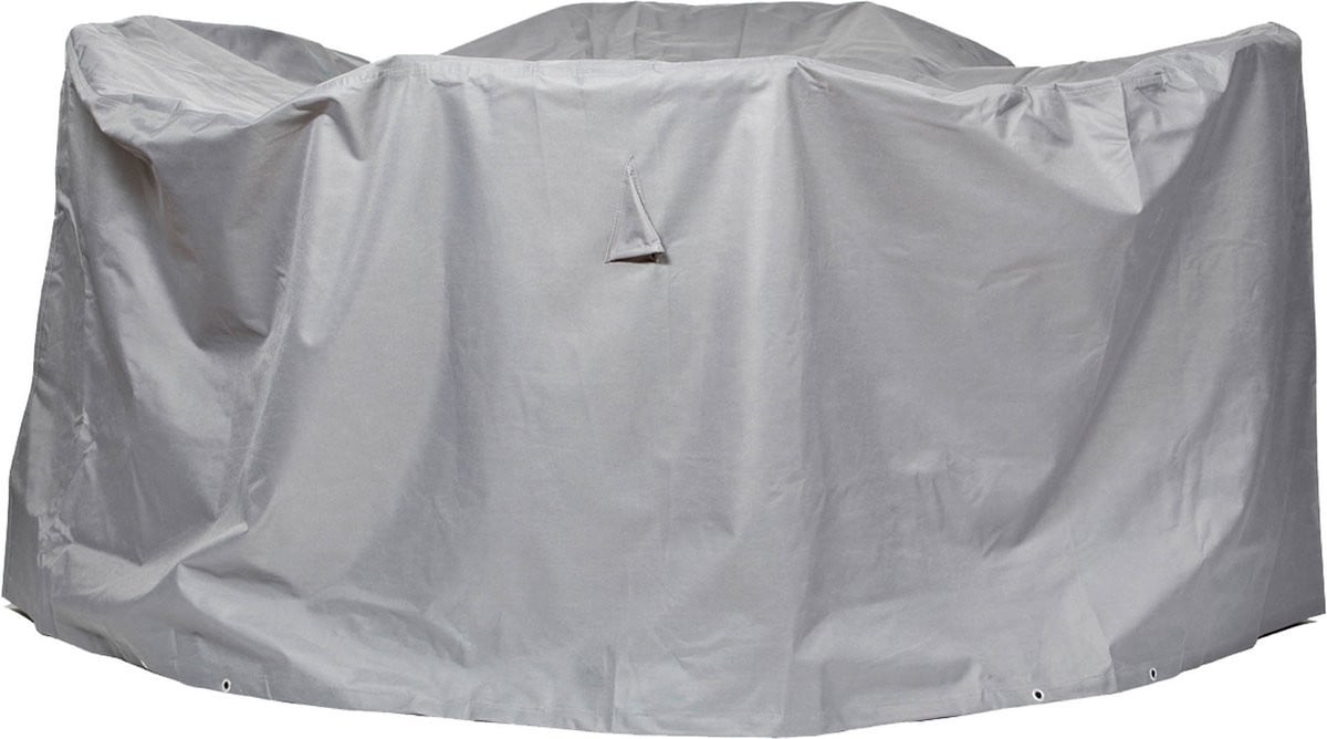 Mehr Garten Beschermhoes voor ronde zitgroep, grijs, Ø 175 x 94 cm