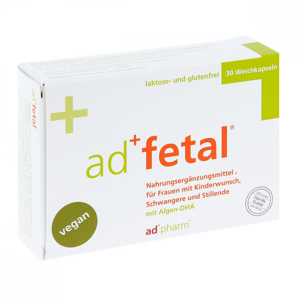 adpharm GmbH Adfetal Kapseln 09638537