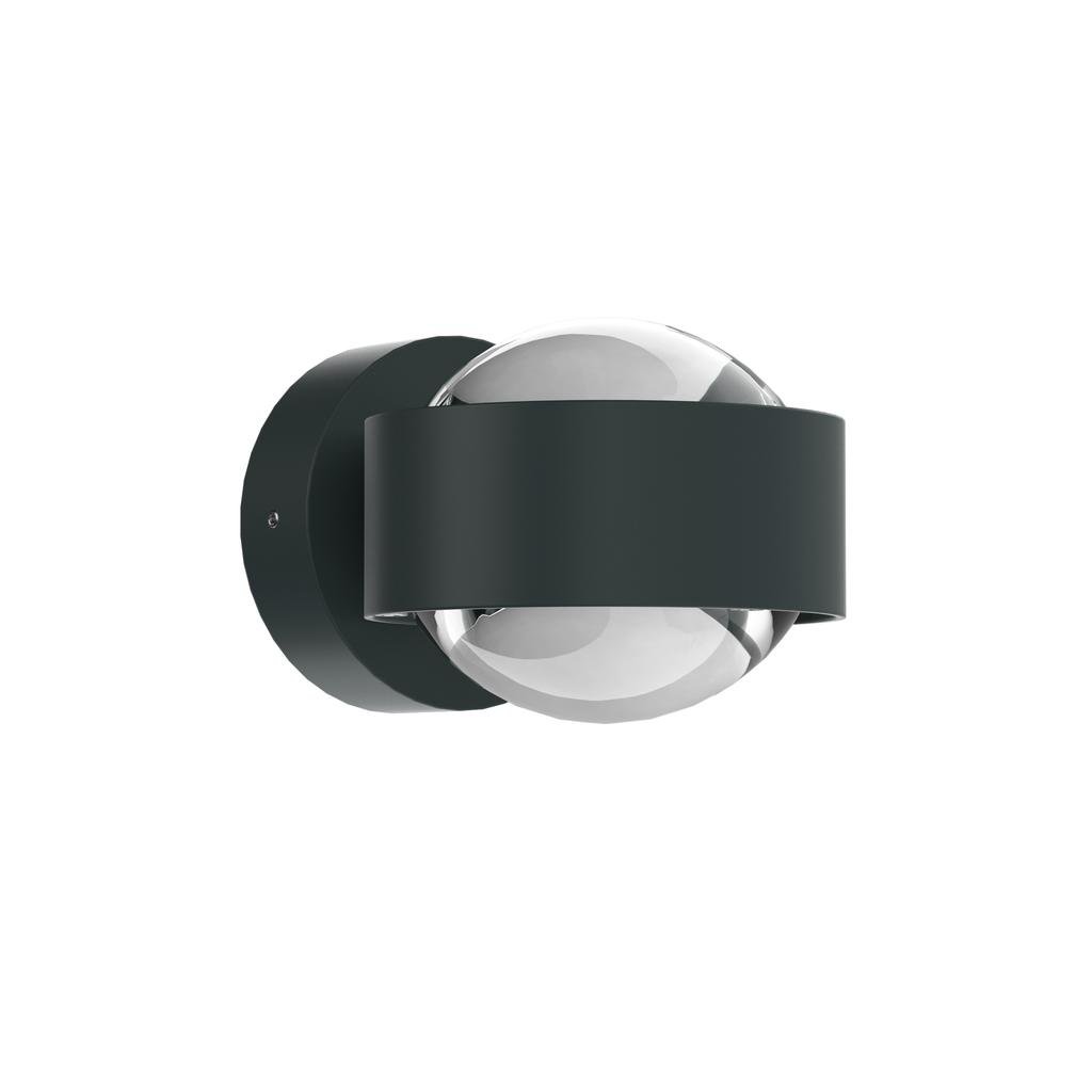 Top Light Puk Mini Wall Wandleuchte (anthrazit matt, Linse klar / Linse klar, St... anthrazit matt | Linse klar / Linse klar | Standard-Fassung 2-0812-23+2x2-2026