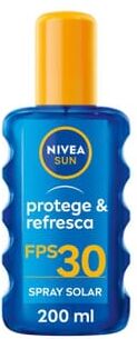 Nivea Sun Protege Refresca Spray Solar Invisible SPF30 200 ml