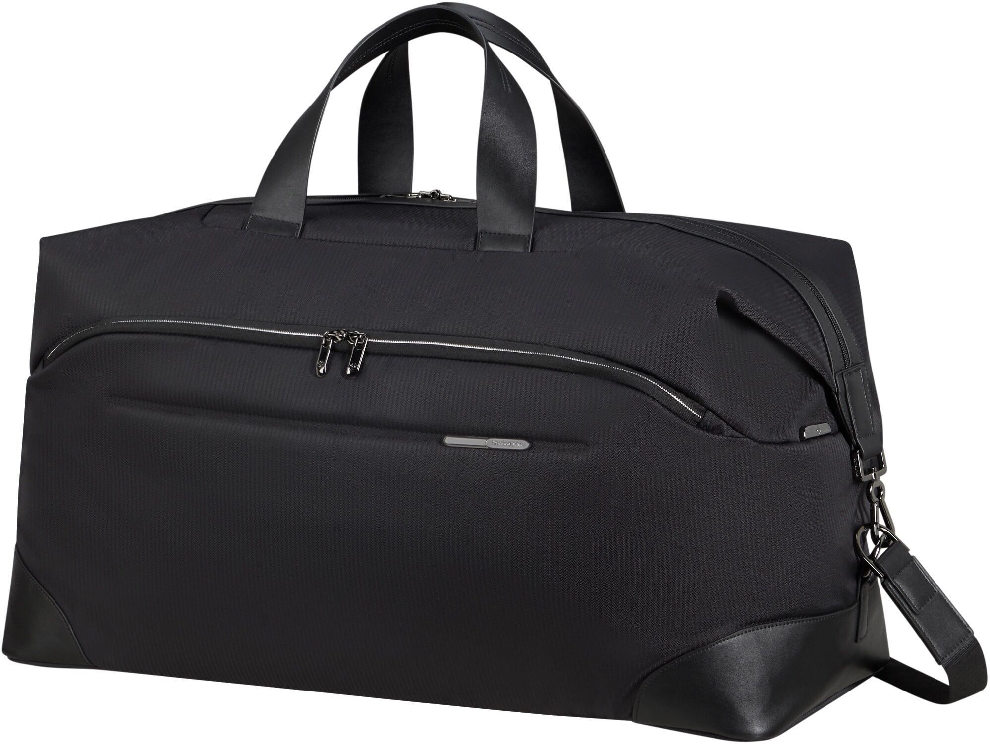 Reisetasche SAMSONITE "SPLENDIX 35", Damen, Gr. B/H/T: 75cm x 35cm x 29cm, schwarz, Nylon, unifarben, Taschen Reisetasche, Reisegepäck Duffle Bag Sporttasche schwarz B/H/T: 75cm x 35cm x 29cm