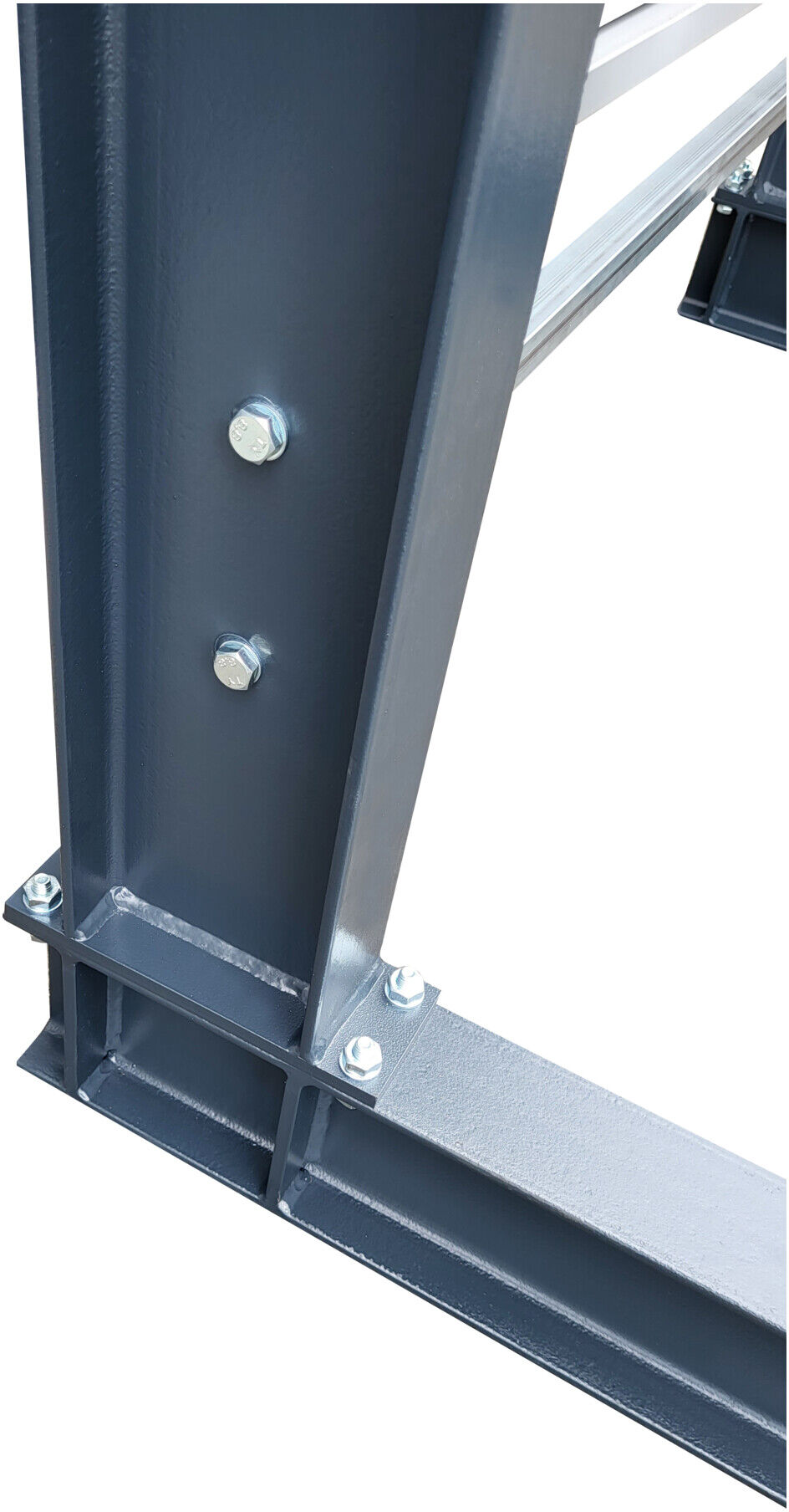 STIER Kragarmregal schraubbar doppelseitig 2 Felder mit 5 Ebenen 2560x3130x400mm (906903)