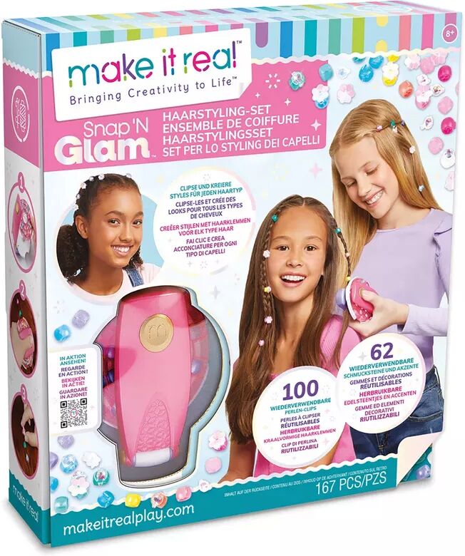 make it real - Haarstyling-Set, Multicolor