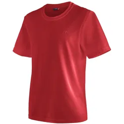 Maier Sports, Herren, Sportshirt, Walter T-Shirt (6XL), Rot, 6XL