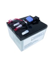 Origin Storage USV-Akku 1 x Batterie ventilgeregelte Bleisäure VRLA 2 Zellen Grau Schwarz (RBC48-OS)