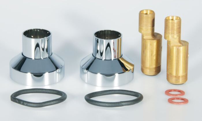Ideal Standard Anschluß, Chrom A961893AA absperrbar/verdeckt, chrom
