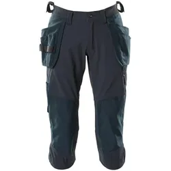 Mascot, Arbeitshose, Dreiviertel-Hose Accelerate schwarzblau, Gr.C48 (48)