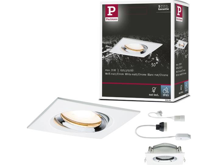 Paulmann Luminaire encastré Nova Plus orientable
