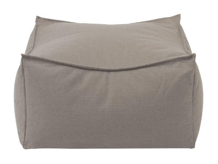 Pouf BLOMUS, braun, B:60cm H:32cm T:60cm, Kunststoff, Poufs, Pouf