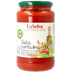 LaSelva Salsa Contadina - mit Basilikum & Gemüse bio