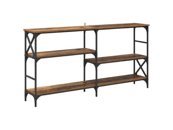 HKLGBVCR Konsolentisch, Holz, antik, 150 x 29 x 76,5 cm, Ingenieurholz