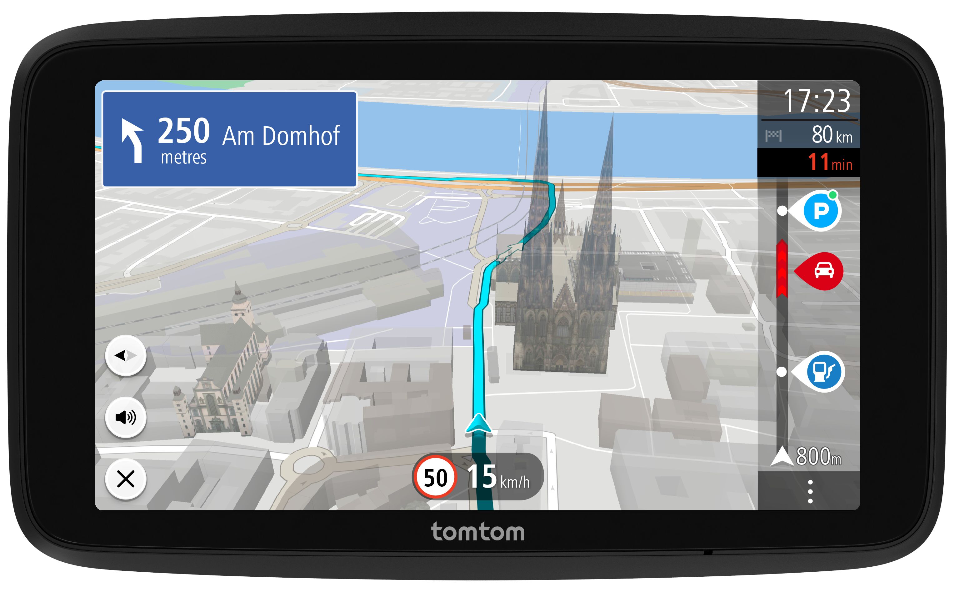 TomTom 15,2 cm (6 Zoll) Navigationsgerät Ganz Europa Go Navigator 6 (2.Gen) 1YD6.002.100