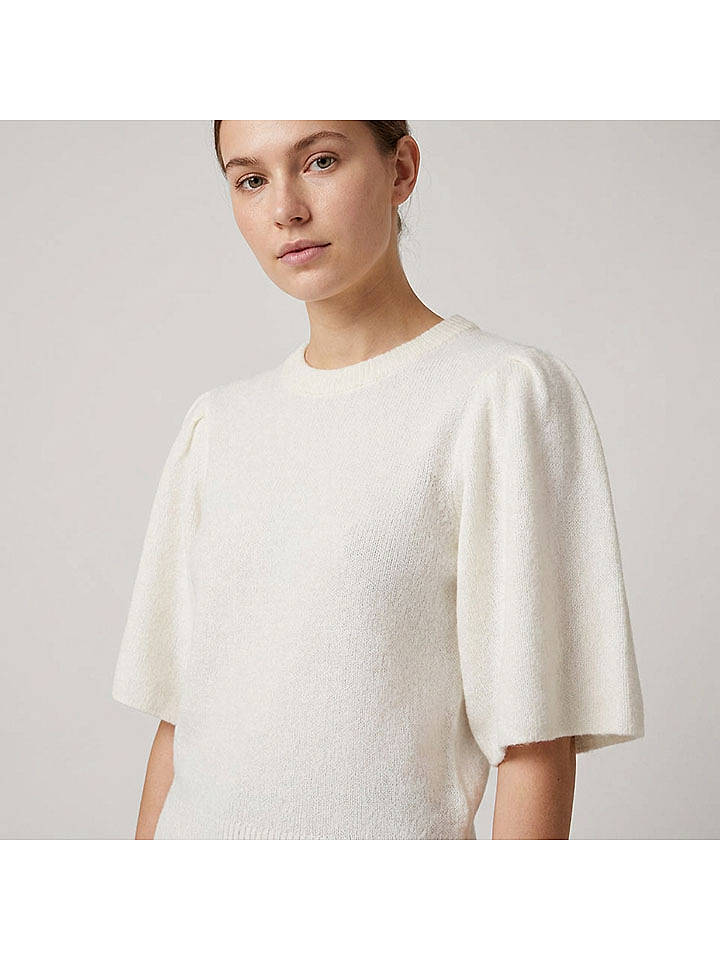 MOSS COPENHAGEN Pullover "Jinie Hope" in Weiß - L/XL