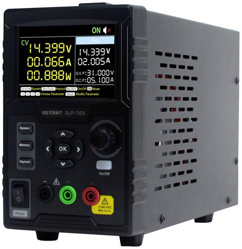 VOLTCRAFT DLP-1305 Labornetzgerät, einstellbar 0 - 30 0 - 5A 150W Slave-Funktion Anzahl Ausgänge 1 x