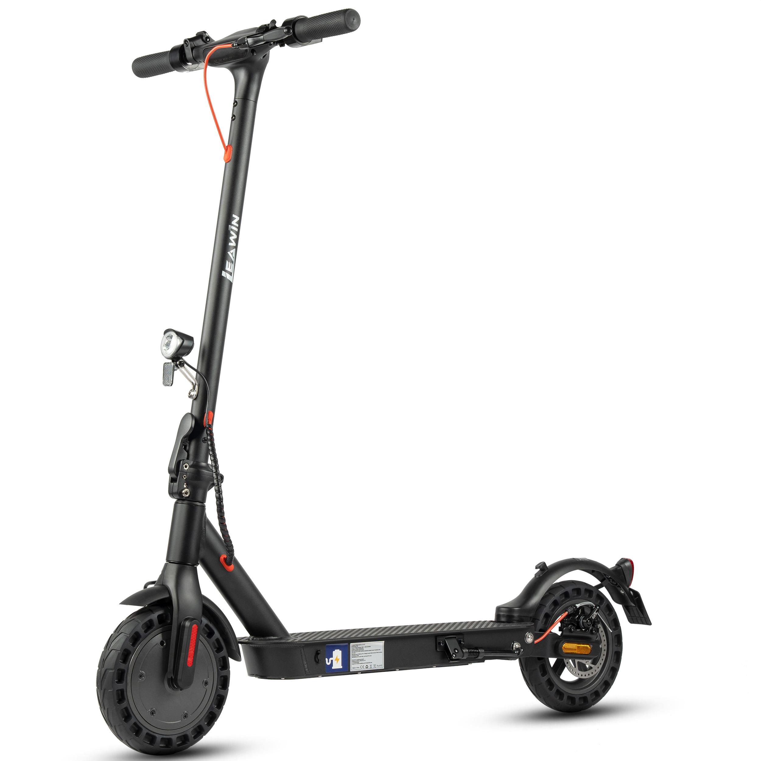 E Scooter mit Straßenzulassung ABE, 500W E Roller, bis 45 km Reichweite, 20 km/h, 10 Zoll, klappbar, bis 120 kg