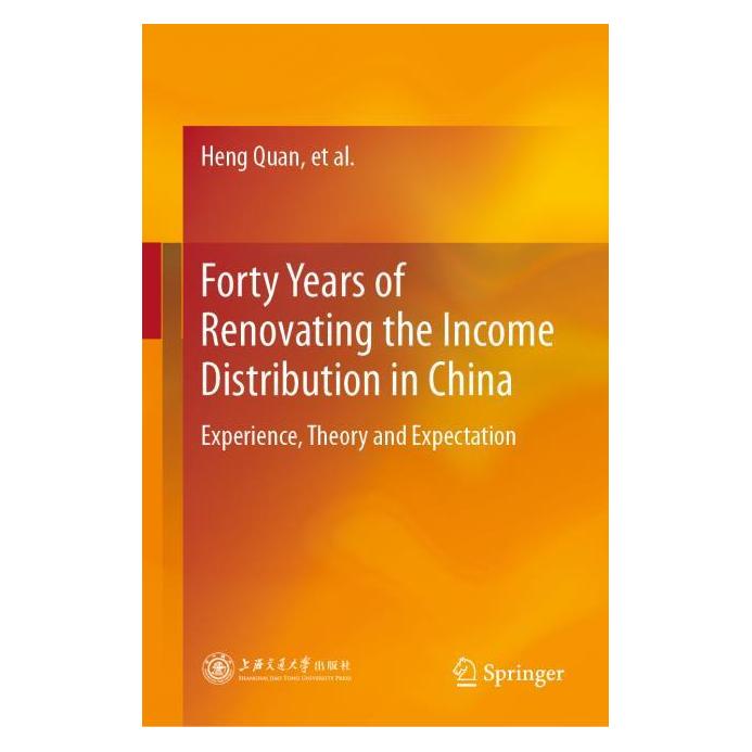 Springer Forty Years of Renovating the Income Distribution in China (Englisch, Hardcover, Heng Quan) (63710569)