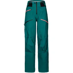 Ortovox Damen 3L Deep Shell Hose pacific green - M - M