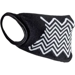 Result Gesichtsmaske 'Zick-Zack' 5er Pack Maske RV015X black/white one size