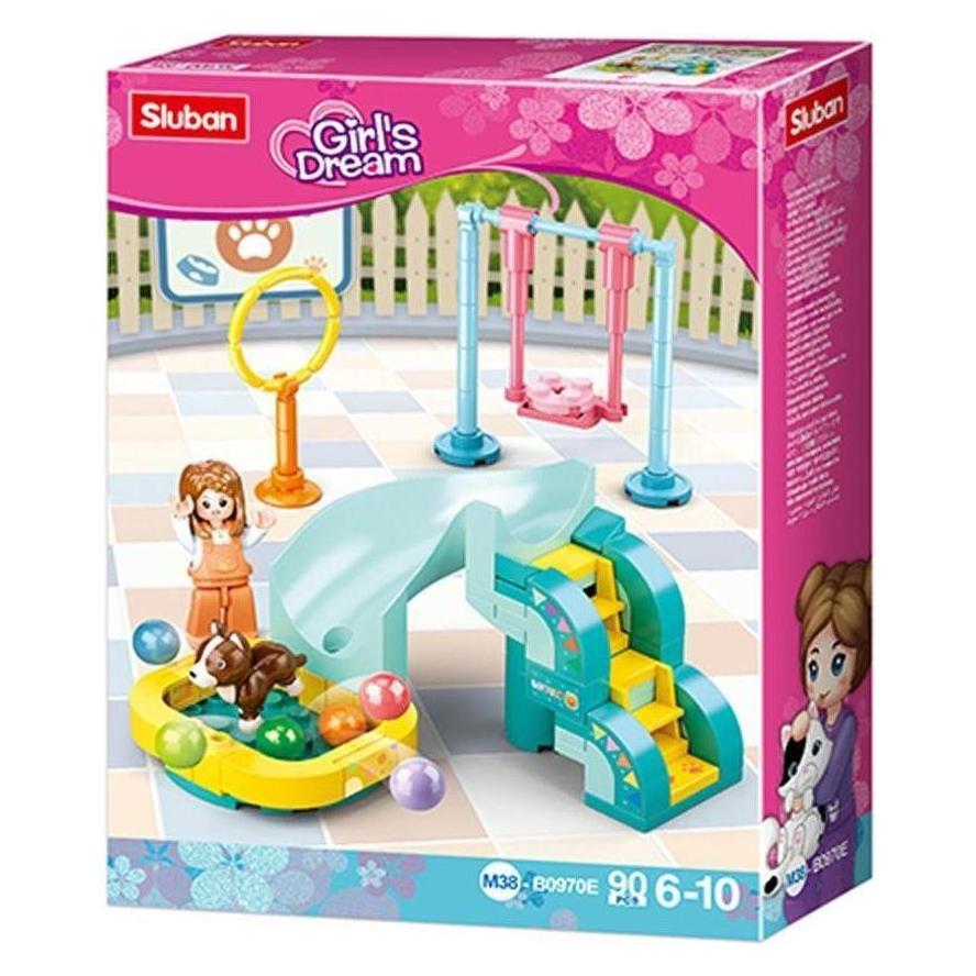 Sluban SL07245 - Hunde Spielplatz (SL07245)