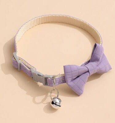 Uplift Essentials "Dainty ""Petal Soft"" Bow Safety Collar purple"
