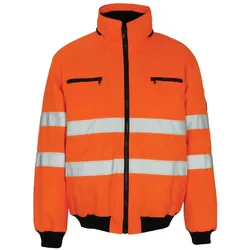 Warnschutz Pilotjacke "ST MORITZ" Safe Artic - L - Orange