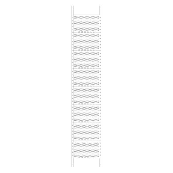 F-Tronic Kommunikationsfeld KX9 1-feldrig H=1350mm 7143661 (7143661)