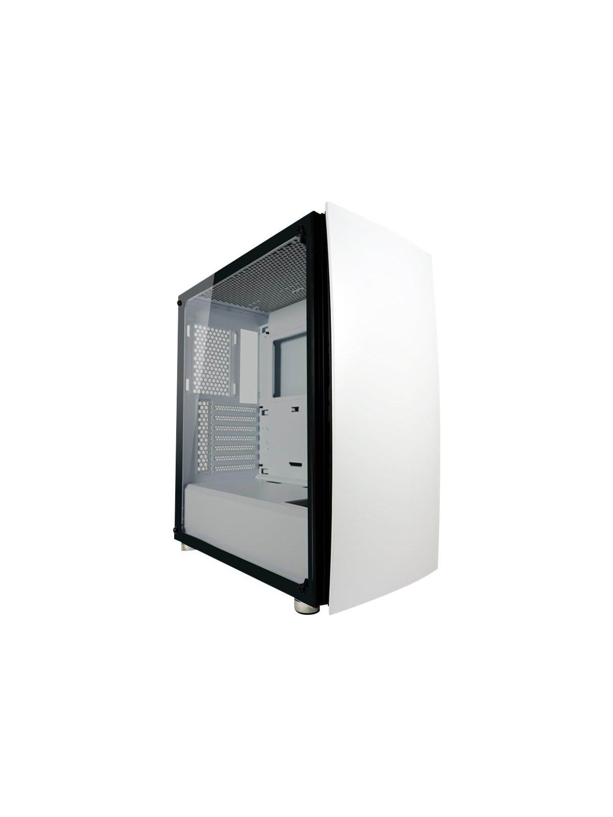 LC Power Gaming 713W Bright_Sail_X - Gehäuse - Tower - Weiß