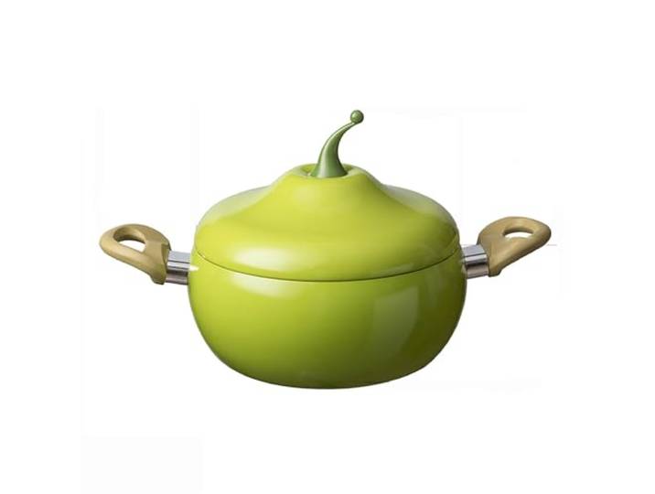 Tontopf, Multifunktions-Kochtopf mit Griffen for Thanksgiving-Grill(Avocado pot)