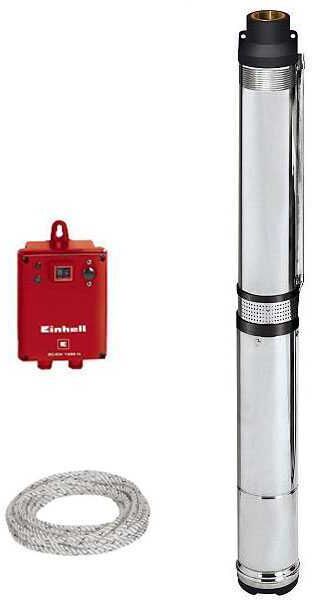 Tiefbrunnenpumpe Einhell GC-DW 1300 N + Externe Schaltbox - 1300 W