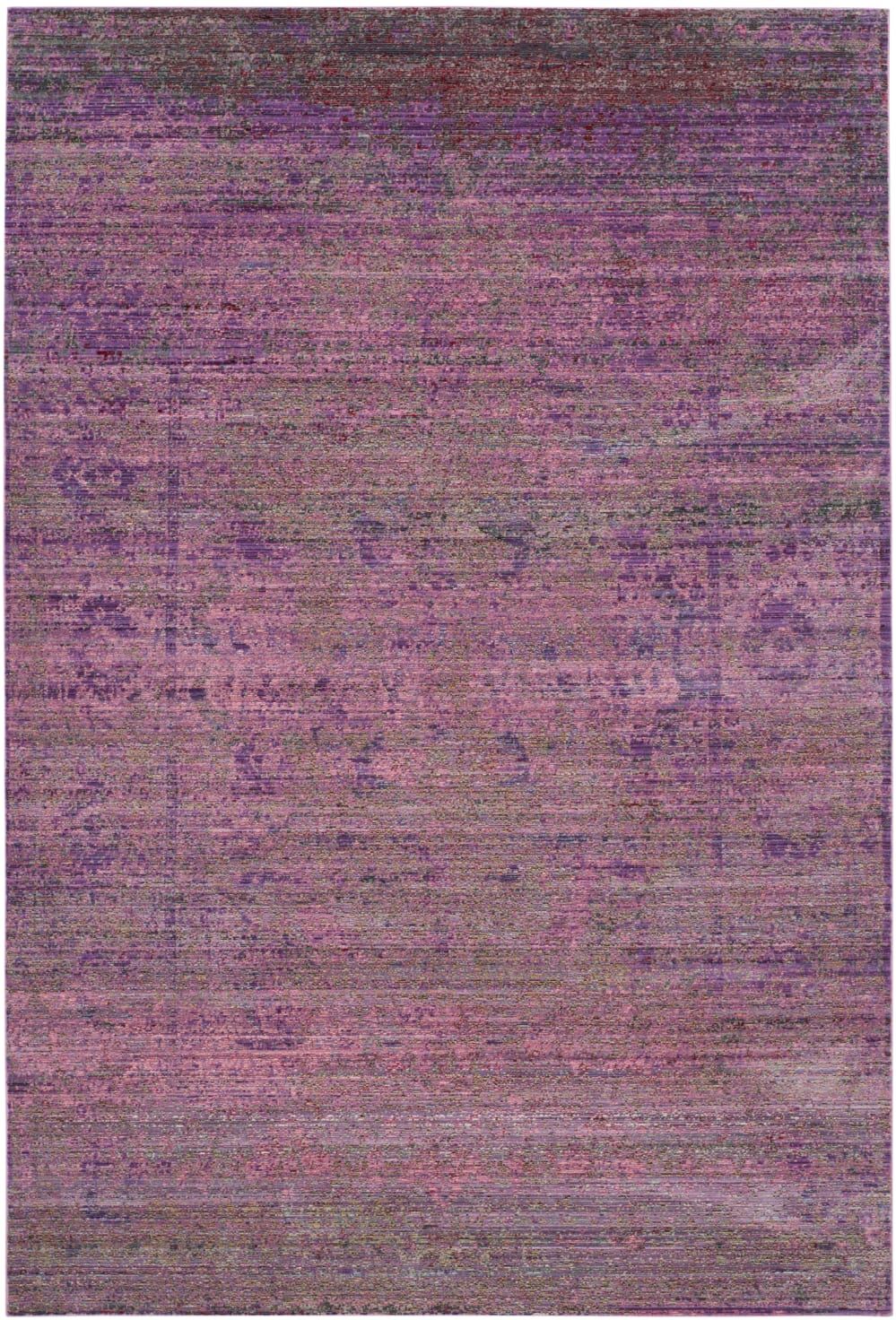 Safavieh Tapis artisanat inspiré en polyester violet/multicolore, 152 x 244 cm Multicolore 244x1x152cm