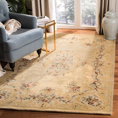 SAFAVIEH Handmade Bergama Achsah Oriental Hand-spun Wool Rug