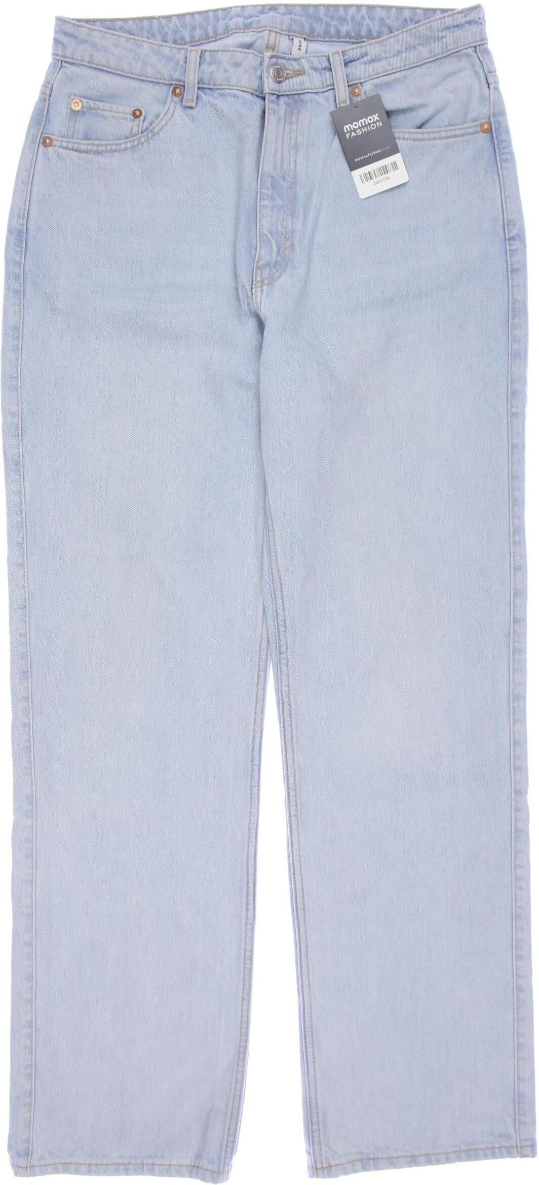 Weekday Damen Jeans, Hellblau, Gr. W32, Baumwolle - Second Hand