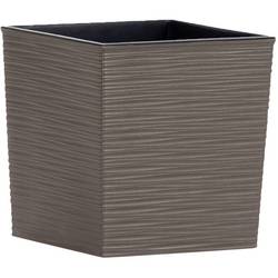 Siena Garden NIZZA GROOVE LA836-27 Pflanzgefäß Polypropylen Grau