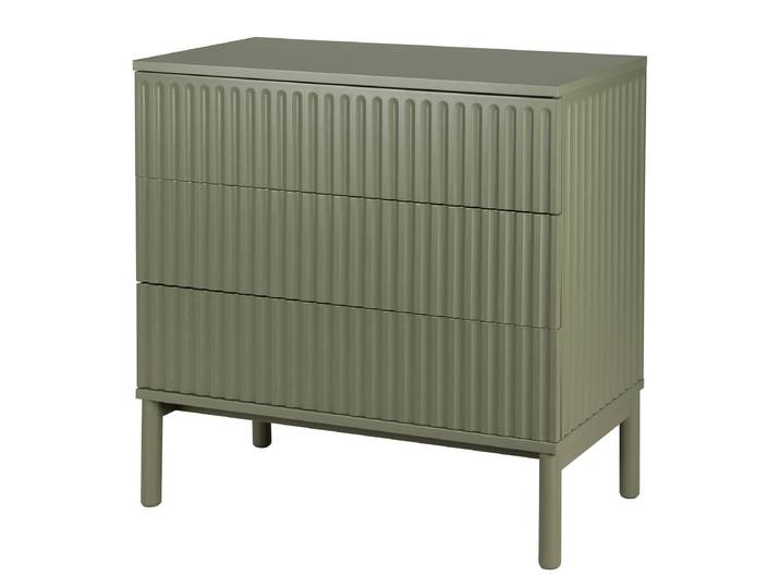 Kommode 80cm Grün/Olivgrün