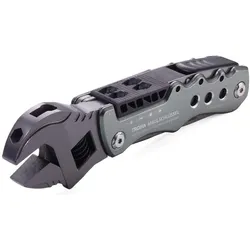 Troika, Multi-Tool, MAULSCHLÜSSEL Multi-tool with 12 functions, matt grey (12 Funktionen)