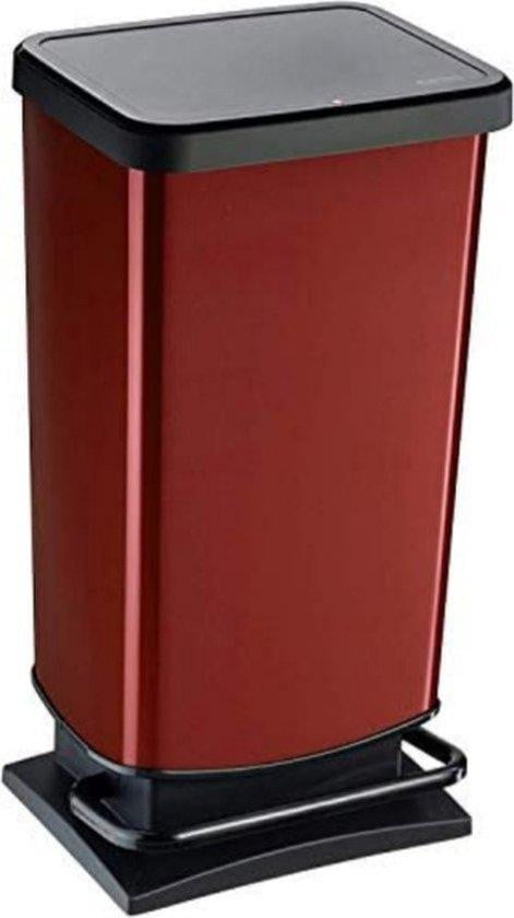 Famanu afvalbak met deksel, 40 liter, kunststof