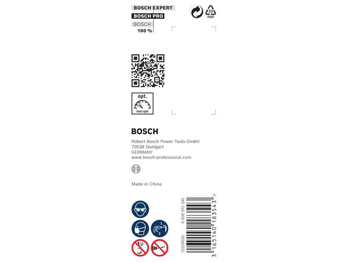 Bosch PRO Wood Foret hélicoïdal à bois 18 x 385 x 450 mm - 2608597645