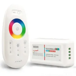 ISOLED Wireless Touch RGB PWM-Controller mit Funk-Fernbedienung 2.4GHz, 12-24V DC 3x4A ISO-111802