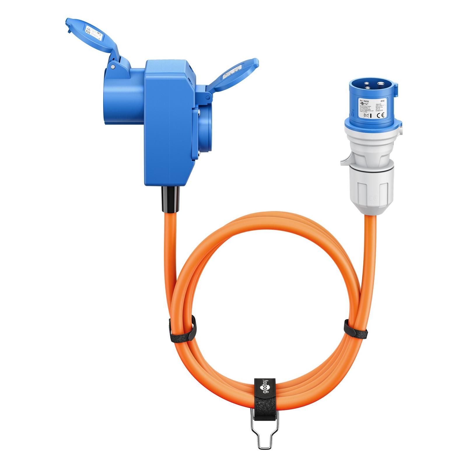 Goobay CEE-Adapterleitung (1.50 m, CEE 7/4) (76232)
