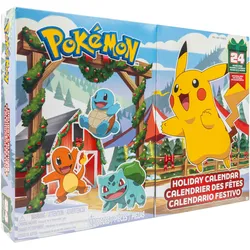 Pokémon Adventskalender 2026 inkl. 19 besonderen Battle Figuren & 5 Accessoires