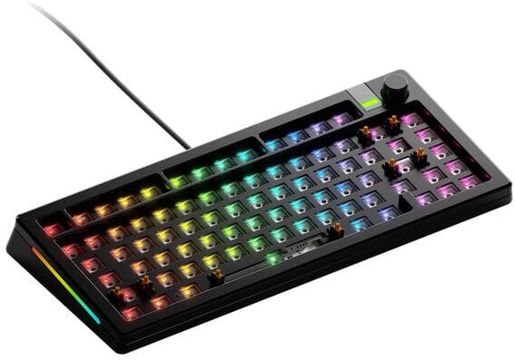 Glorious GMMK 3 Pro 75 % Custom Gaming-Tastatur - Barebone, ANSI...