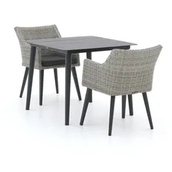 + 10 % Kassenrabatt | Manifesto Matese/Sora 90 cm Gartenmöbel-Set 3-teilig