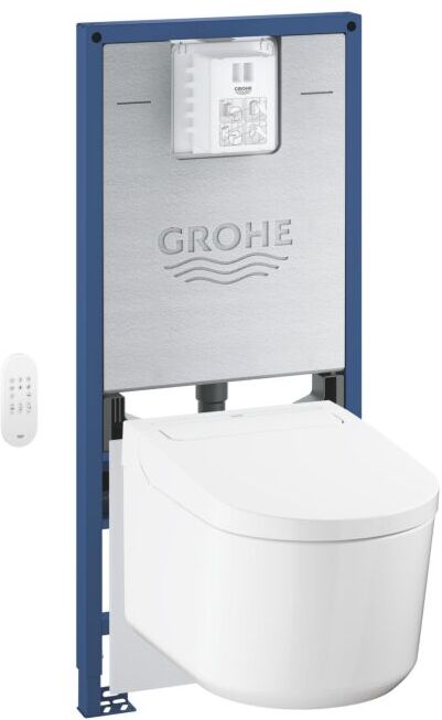 Grohe Sensia Dusch-WC 36509SH0 mit Rapid SLX 4-in-1 Set für WC, 1,13 m Bauhöhe, alpinweiß