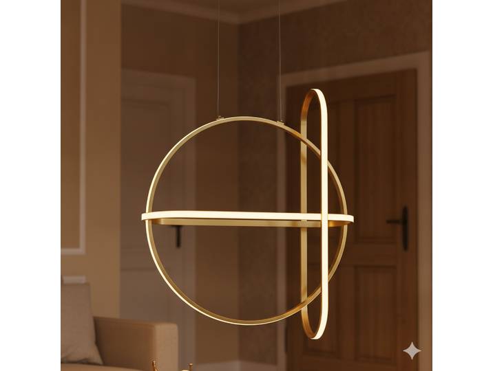 Design hanglamp Arte goud rond Lyora - 110161