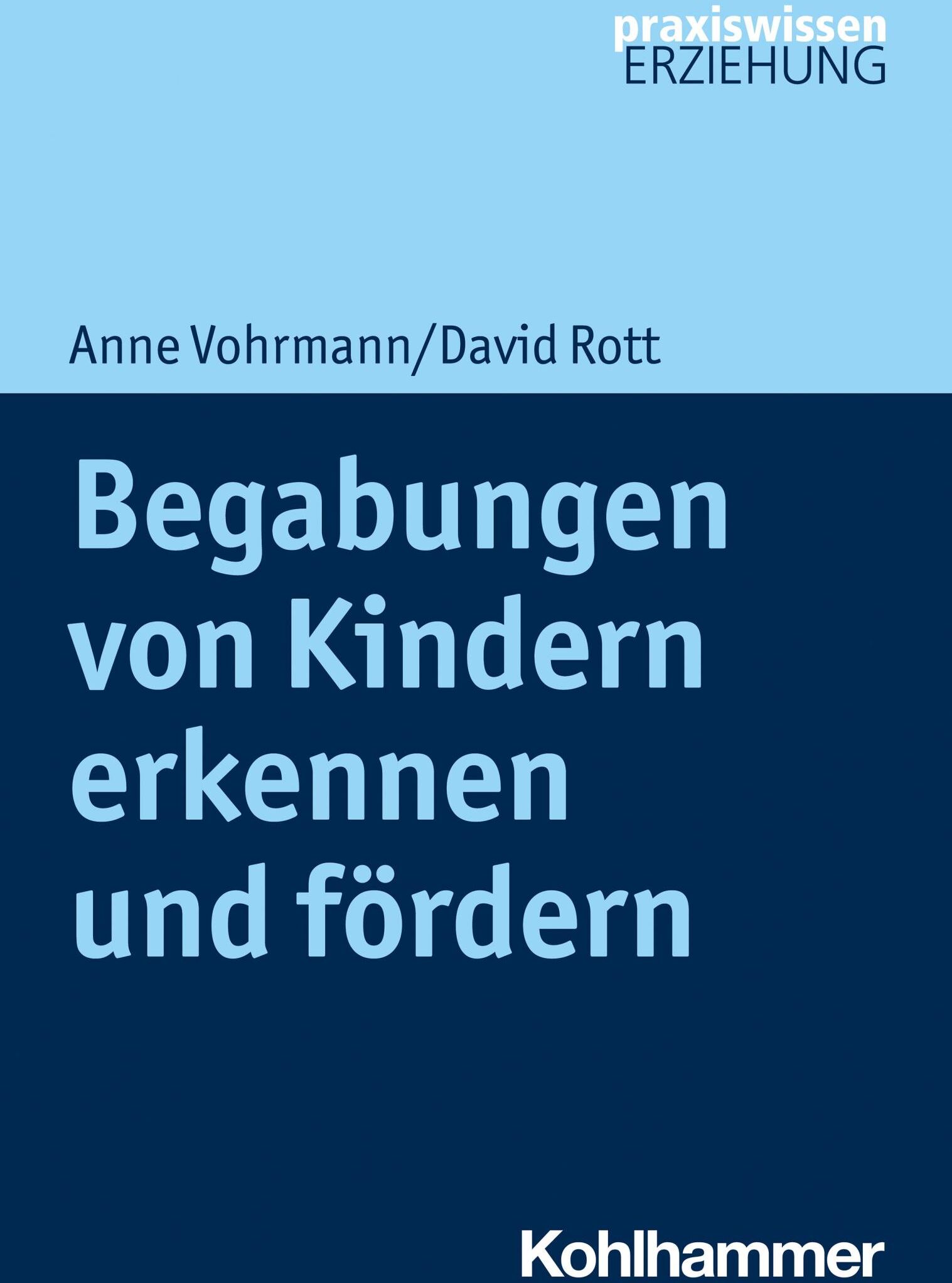 Kohlhammer Begabungen von Kindern erkennen und fördern