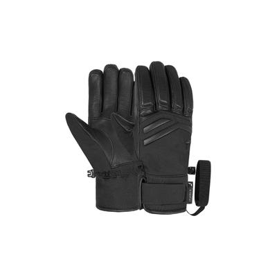 Skihandschuhe REUSCH "Dylan R-TEX XT", Damen, Gr. 8, schwarz, 60% Polyester, 40% Ziegenleder, Handschuhe, mit TECFILL Isolation