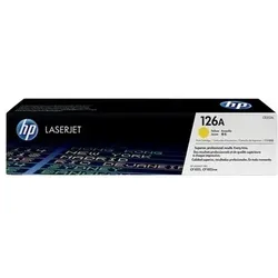 hp Lasertoner Nr. 126A yellow