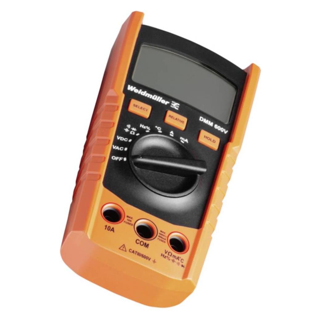 Weidmüller MULTIMETER DMM 600V Hand-Multimeter (CAT III 600V, Hand-Multimeter) (3113220000)