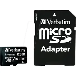 VERBATIM 44085 - MicroSDXC-Speicherkarte 128GB, Verbatim, Class 10